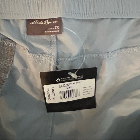Eddie Bauer Departure Shorts - Light Blue - Picture 3 of 4